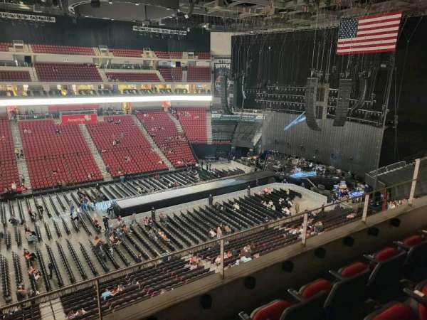 Pinnacle Bank Arena, section: 205, row: 3, seat: 10