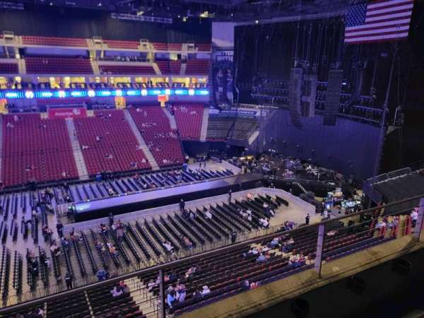 Pinnacle Bank Arena, section: 204, row: 2, seat: 21