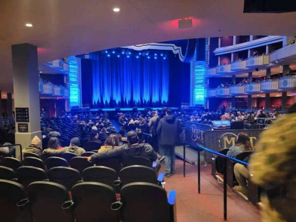 The Met Philadelphia, section: Orchestra 8, row: H, seat: 1