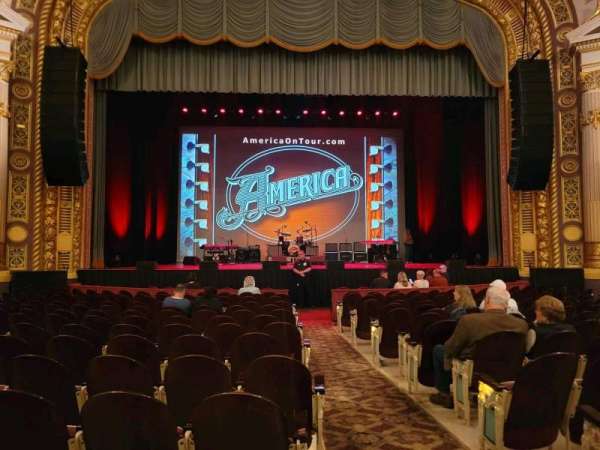 State Theatre Minneapolis, section: 1, row: O, seat: 1
