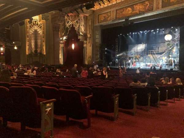Hollywood Pantages Theatre, section: Orchestra R, row: QQ, seat: 2