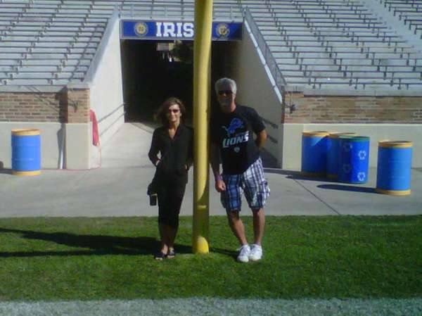 Notre Dame Stadium, section: Field