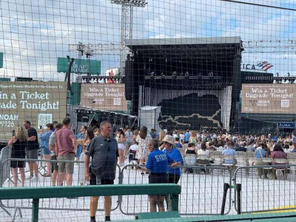 Fenway Park, section: Field Box 24, row: D, seat: 1