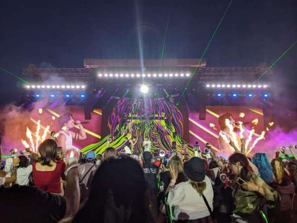 Rogers Stadium, section: Pit, row: 3