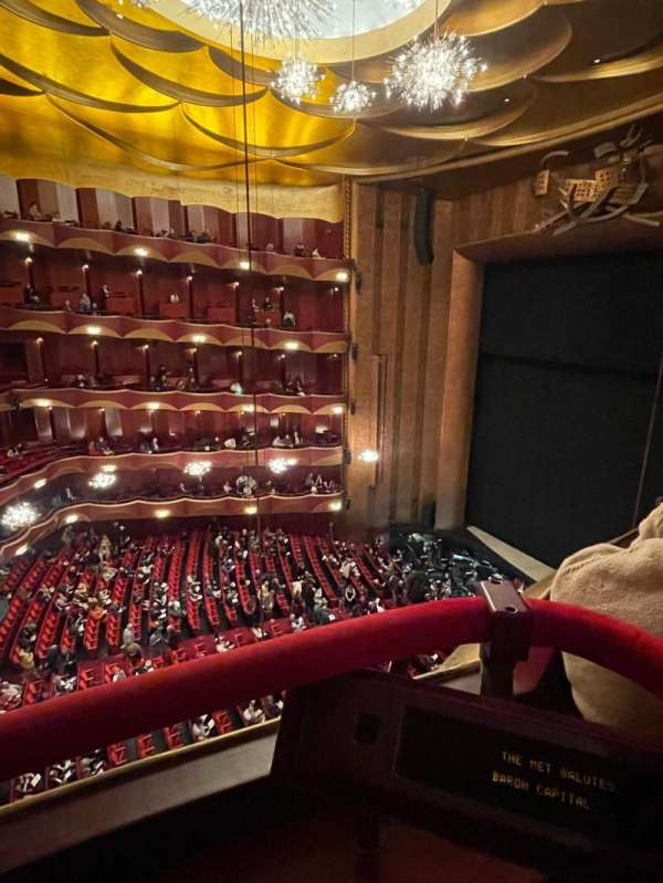 Metropolitan Opera House - Lincoln Center, section: Balcony Box 14, row: 14, seat: 4