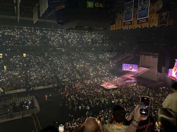 TD Garden, section: 303, row: 3, seat: 1