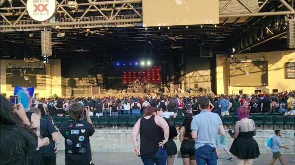 Dos Equis Pavilion, section: LAWN, row: GA