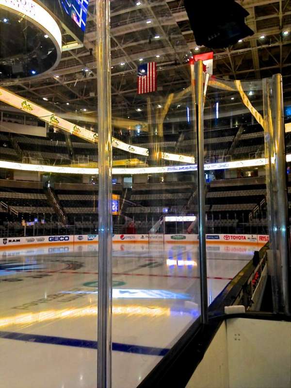 SAP Center, section: 102, row: 1, seat: 10