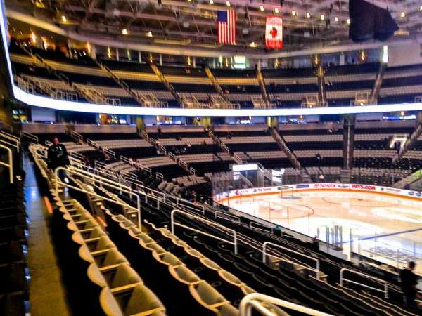 SAP Center, section: 114, row: 22, seat: 08