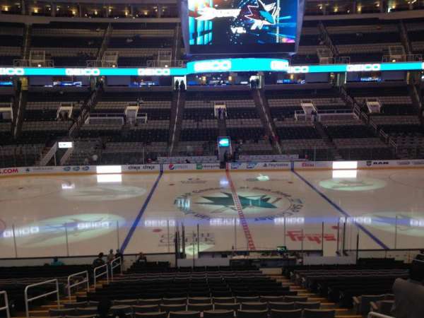 SAP Center, section: 115, row: 16, seat: 17