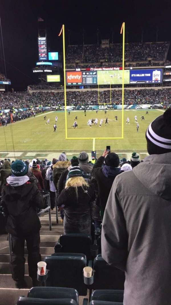 Lincoln Financial Field, section: 111, row: 23, seat: 31