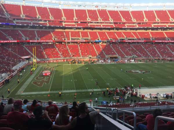 Levi's Stadium, section: 243, row: 10, seat: 1