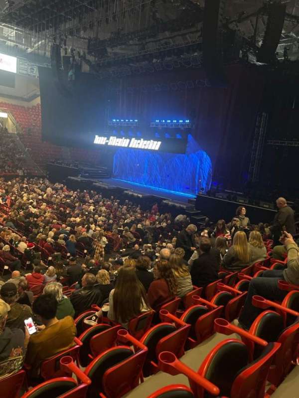 Resch Center, section: 221, row: L, seat: 6