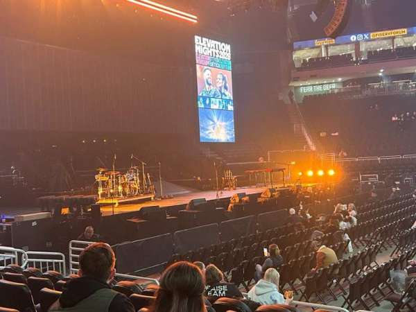 Fiserv Forum, section: 107, row: 5, seat: 1