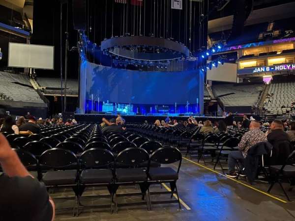Golden 1 Center, section: Floor 6, row: B, seat: 3