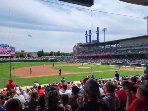 Victory Field, section: 107, row: U, seat: 20