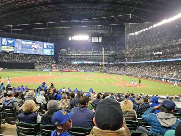 T-Mobile Park, section: 136, row: 20, seat: 9