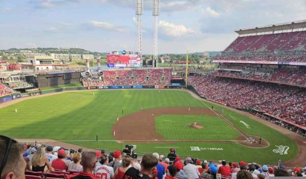 Great American Ball Park, section: 417, row: P, seat: 16