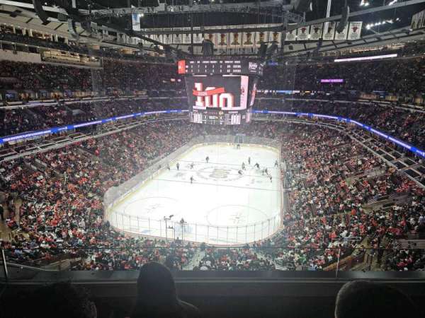 United Center, section: 308, row: 3, seat: 3