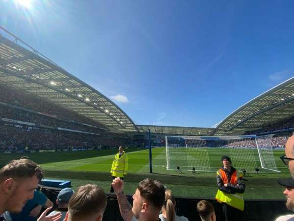 American Express Stadium, section: S1E, row: C, seat: 50