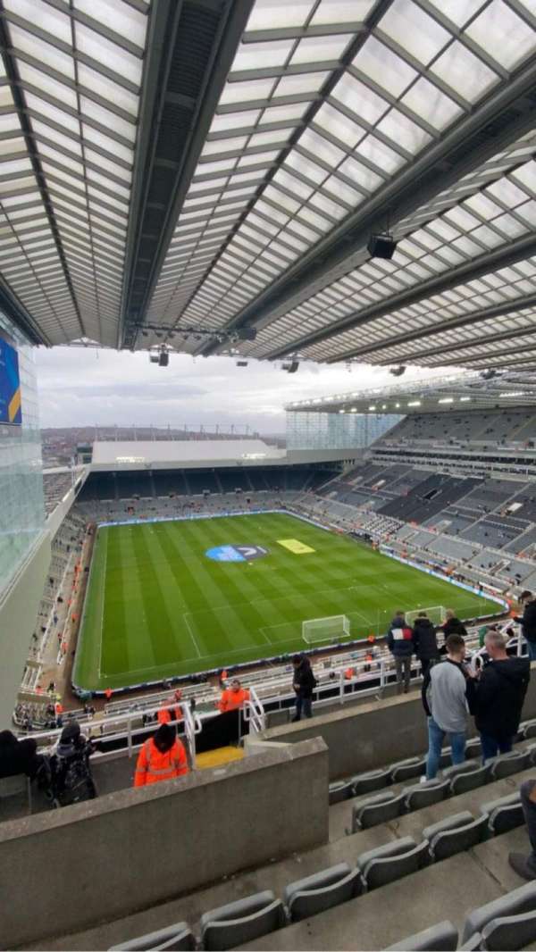 St James' Park, section: LS-L7M, row: L, seat: 555