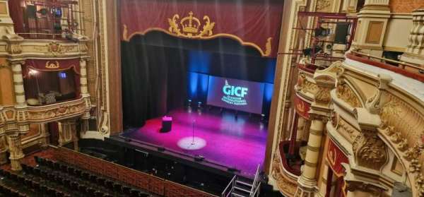 King's Theatre, Glasgow, section: Upper Circle, row: A, seat: 7