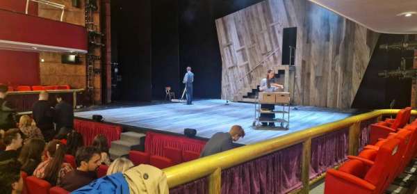 New Athenaeum Theatre, section: stalls, row: L, seat: 9