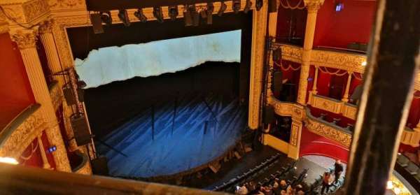 Theatre Royal Glasgow, section: Balcony, row: A, seat: 30