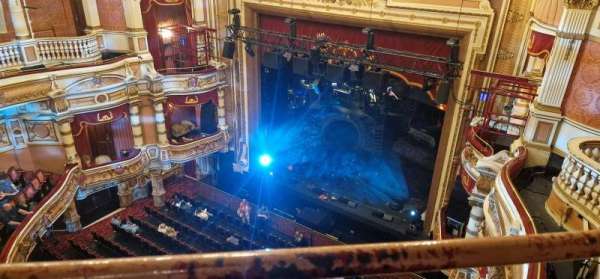 King's Theatre, Glasgow, section: Gallery, row: A, seat: 5