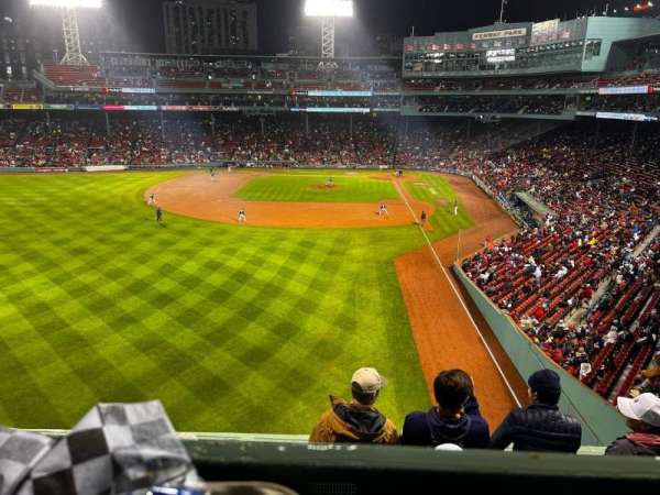 Fenway Park, section: Green Monster 2, row: 3, seat: 3