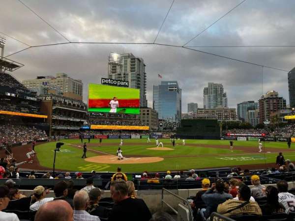 Petco Park, section: 101, row: 16, seat: 20