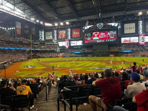 Chase Field, section: 119, row: 24, seat: 12
