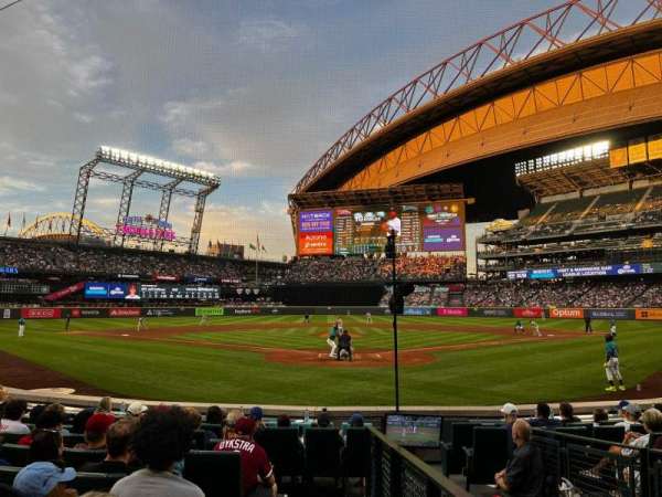 T-Mobile Park, section: 129, row: 10, seat: 14