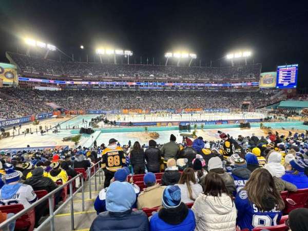 Raymond James Stadium, section: 109, row: Cc, seat: 2