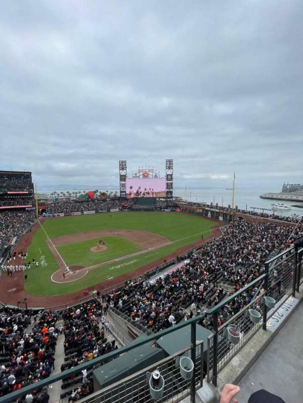 Oracle Park, section: VB312, row: C, seat: 6