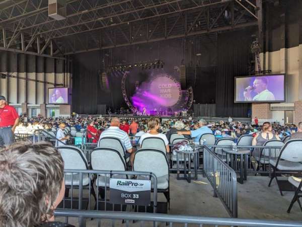 Cascades Amphitheater, section: 202, row: B, seat: 21