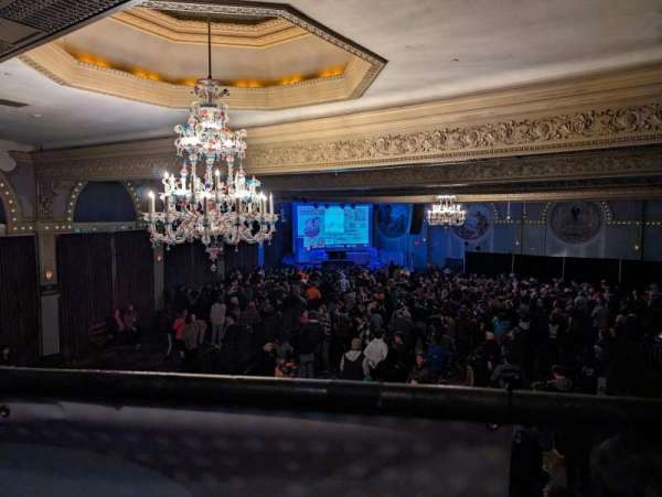 McMenamins Crystal Ballroom, section: Mezzanine, row: A, seat: 19