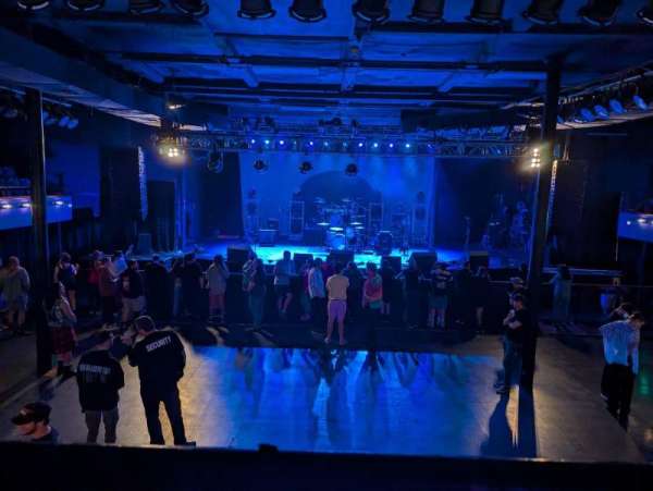 Roseland Theater, section: EE, row: 1, seat: 6