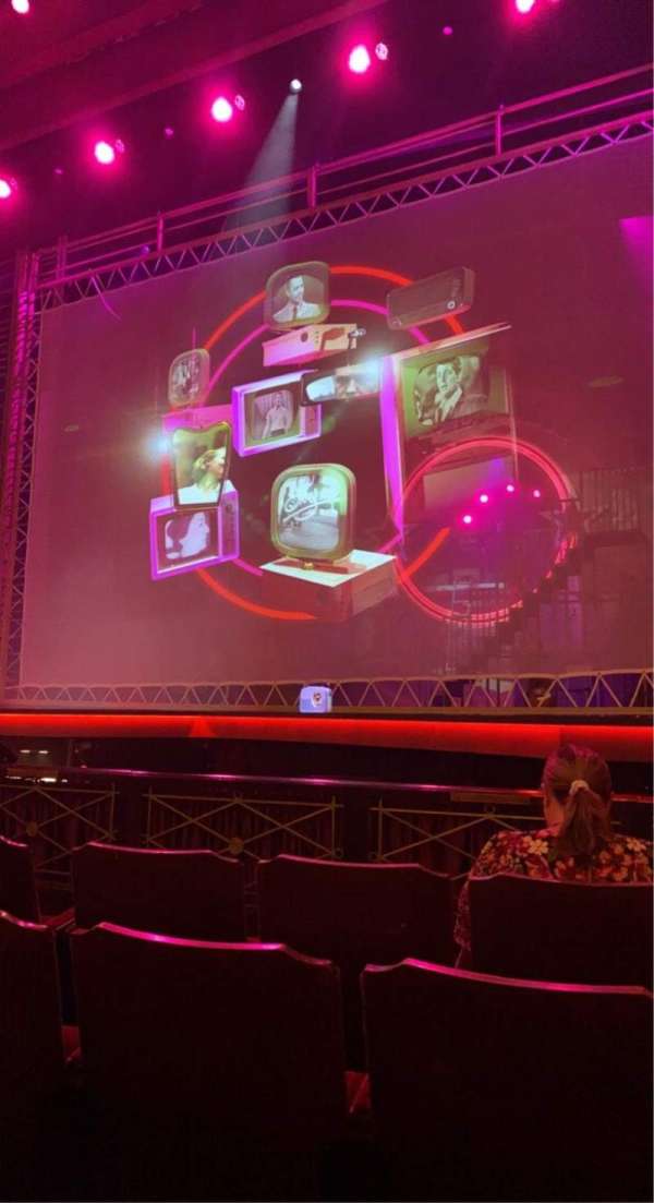 Dominion Theatre, section: Stalls, row: D, seat: 12/13