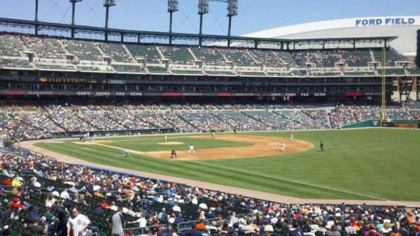 Comerica Park, section: 114, row: 43