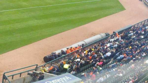 Comerica Park, section: 324, row: 1, seat: 9