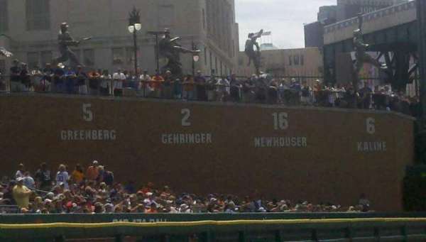Comerica Park, section: 142, row: 7