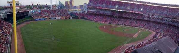 Great American Ball Park, section: 410, row: A, seat: 1