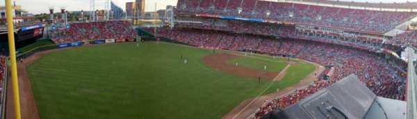 Great American Ball Park, section: 410, row: A, seat: 1