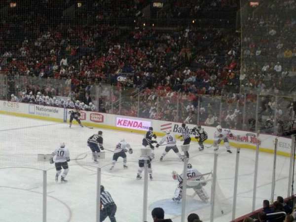 Nationwide Arena, section: 111, row: S, seat: 8
