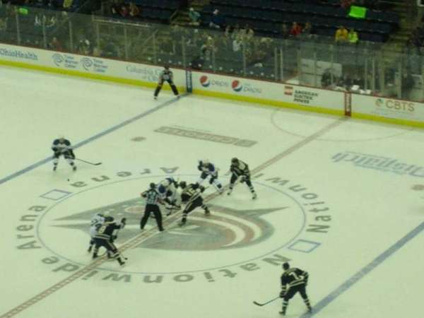 Nationwide Arena, section: 201, row: A, seat: 11