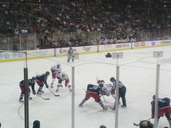 Nationwide Arena, section: 118, row: L, seat: 1