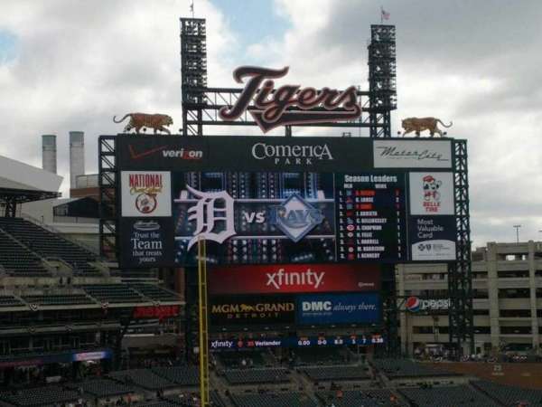 Comerica Park, section: 326, row: A, seat: 14