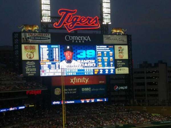 Comerica Park, section: 330, row: B, seat: 1