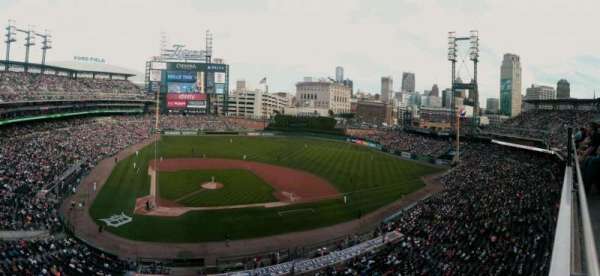 Comerica Park, section: 324, row: A, seat: 2
